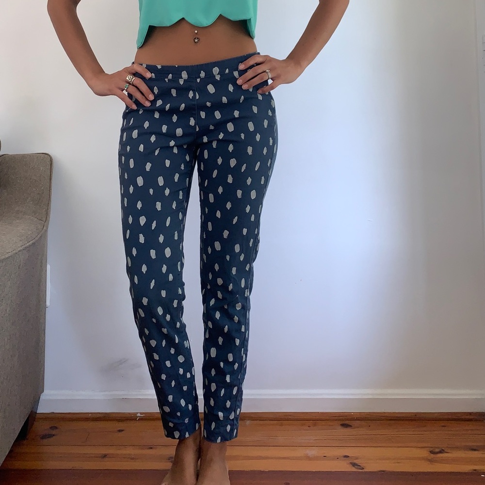 Polka dot pants